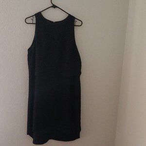 White House Black Market sleeveless black dress👗